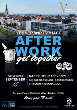 Einladung zum 1. "AFTER WORK get together" der Ybbser Wirtschaft