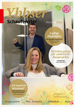 Aktuelle Ausgabe Schaufenster FRÜHJAHR 2019